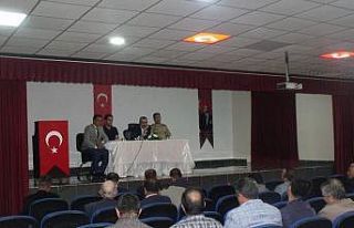 Kaymakam Çelik, vatandaşlarla bir araya geldi