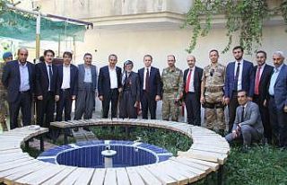 Kaymakam Güven’den 105 yaşındaki gaziye ziyaret