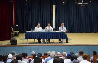 Kaymakam Osman Bilici din görevlileriyle buluştu