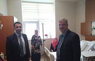 Kaymakam Yaran’dan hastalara moral