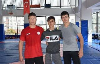 Kayserili pehlivanlar Milli Takım seçmelerinde