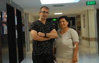 Kilolarından çektiği çile Hatem Hastanesi’nde...