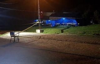 Kınada muhtarın silahından çıktığı iddia edilen...