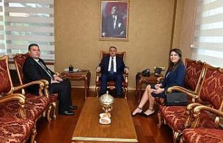 KKTC Mersin Başkonsolosu Mendeli görevine başladı