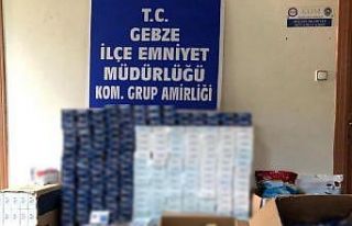Kocaeli merkezli kaçak sigara operasyonu: 22 gözaltı