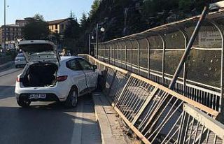 Köprü korkulukları olası bir faciayı önledi