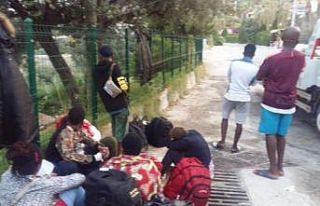 Kuşadası’nda 44 düzensiz göçmen ve 2 organizatör...