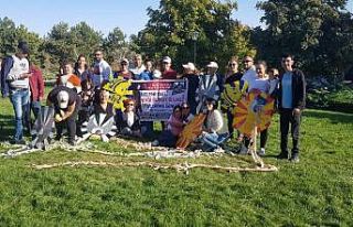 Lösemi hastaları için uçurtma şenliği