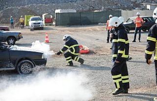 Maden Kurtarma Yarışması gerçeğini aratmadı