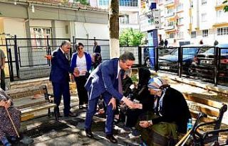 Malatya Valisi Aydın Baruş, muhtarları ziyaret...