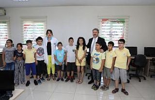 Melikgazi yaz kursları sona erdi