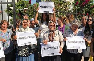 Mersinli kadınlardan ’Kübra Aşkın’ cinayeti...