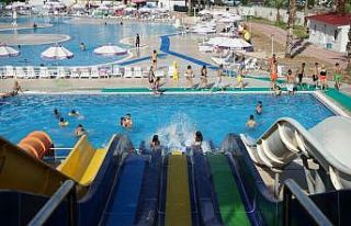 Mezitli Belediyesi Su Parkı, 3 ayda 30 bin kişiyi...