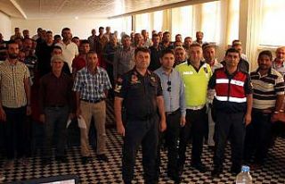 Midyat’ta servis şoförlerine yönelik eğitim...