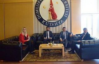 Milletvekili Erbaş’tan Rektör Uysal’a ziyaret