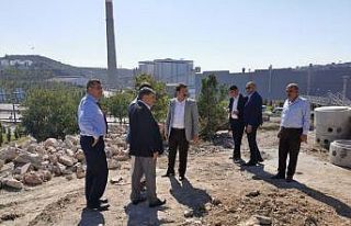 Milletvekili Yaman ve Başkan Şayir çalışmaları...