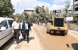 Muş Belediyesi üstyapı çalışmalarına ağırlık...