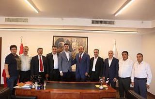 Muşlulardan Başkan Yüksel’e ziyaret