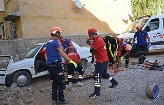 Muş’ta gerçeği aratmayan deprem tatbikatı