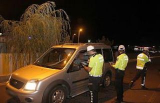 Nevşehir’de alkollü araç kullanan 25 kişinin...