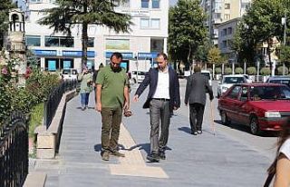 Niğde’de Görme Engelliler İçin Kaldırımlar...
