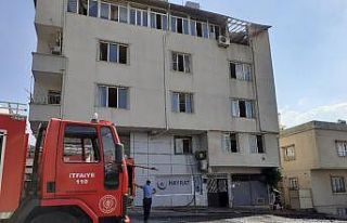 Okuma evinde yangın