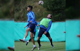 Osmanlıspor çift antrenman yaptı