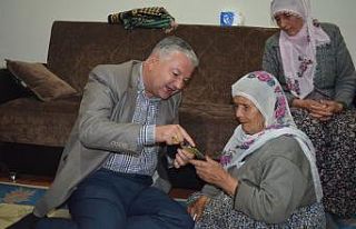 (Özel) "Devletim geldi bak kurban olurum"