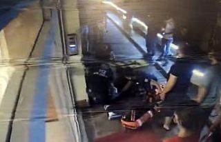 (Özel) Esenyurt’ta bakıcı kadın metrelerce yükseklikten...