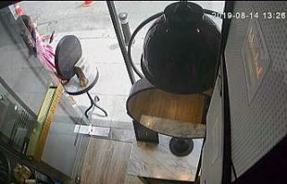 (Özel) İstanbul’un lüks semtinde ilginç hırsızlık...