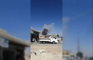 Pamuklu yüklü tır cayır cayır yandı