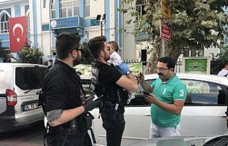 Polis ehliyeti olmayan sürücünün yerine geçip...