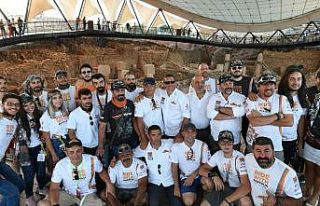 Ralliciler Göbeklitepe’ye hayran kaldı