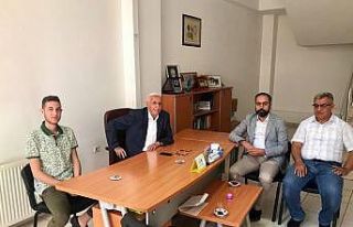 Rektör Şevli’den hayırsever iş insanı Haydaroğlu’na...