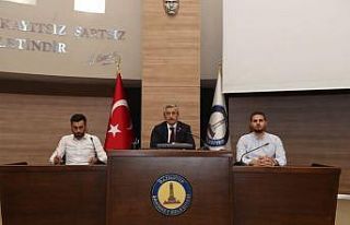 Şahinbey Belediyesi meclis toplantısı yapıldı