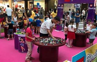 Samsunlu çocuklar, LEGO’nun renkli dünyasında...