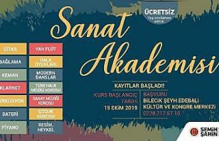 Sanat Akademisi kayıtları başladı