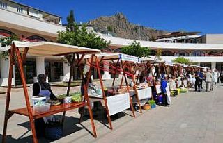 Şebinkarahisar’da organik ürün pazarı açılışı...