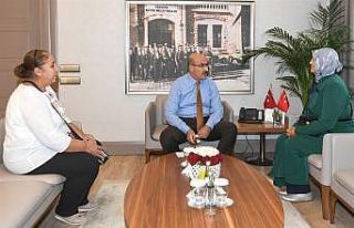 Şehit yakınlarından Vali Demirtaş’a ziyaret