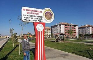 Şehit Yasin Çubuk’un adı Afyonkarahisar’da...