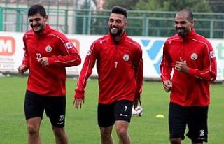 Sivas Belediyespor’da neşeli idman