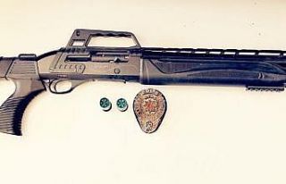 Şok uygulamada cephanelik ele geçirildi