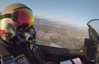 SOLOTÜRK’ün Mysia gösterisi kokpitten böyle...