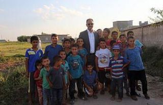 Su baskını tehlikesi olan mahallede inceleme