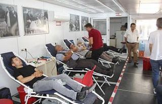 Şuhut’ta kan bağışına yoğun ilgi