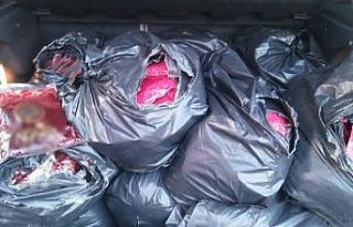 Şüpheli araçta 361 kilo kaçak nargile tütünü...