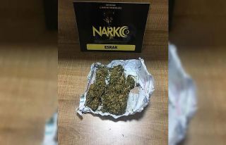 Şüpheli otomobilden uyuşturucu çıktı