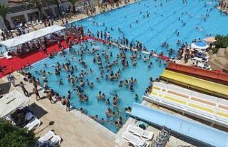 Tarsus Su Parkına 99 günde 18 bin 45 ziyaretçi