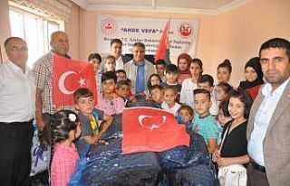 TAŞGAD’tan şehit ve gazi çocuklarına yardım...