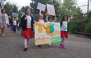 TED Karabük Koleji iklim grevi ile farkındalık...